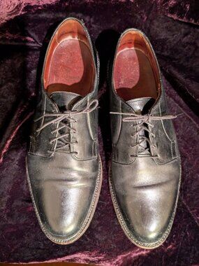 Allen Edmonds Leeds Shell Cordovan Derby Men's Dress Shoes sz 12